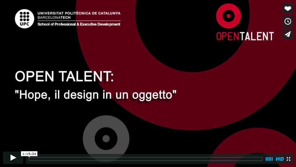 Open Talent Hope Oggetto