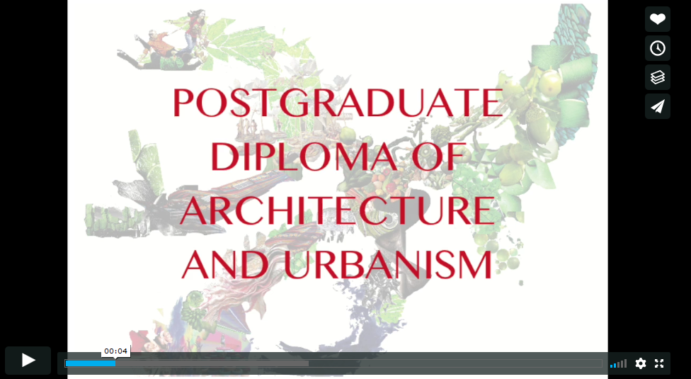 VideoPostgraduateUrbanism